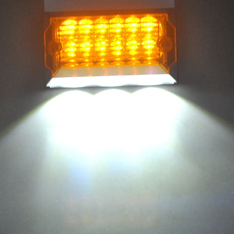 10 шт. 24 в грузовик прицеп светодиодный габаритный фонарь боковые габаритные огни красный желтый синий Предупреждение льная лампа