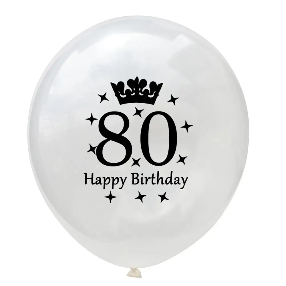 5 шт./лот праздничных воздушных шаров "пишу вам номер 16 18 30 40 50 60 70, 80, 90 лет, костюмы для дня рождения вечерние цифровой клипсы для воздушных шаров из латекса Globos - Цвет: Темно-серый