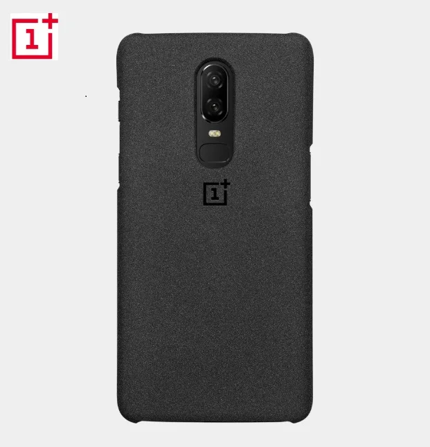 

Official Cover OnePlus 6 Case Sandstone cover Protective Original Genuine matte back case for one Plus 6 cover