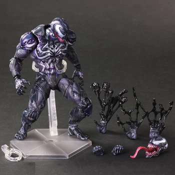 

PLAY ARTS 25cm Venom in Movie Spiderman PVC Action Figure Collection Model Toys For Gift