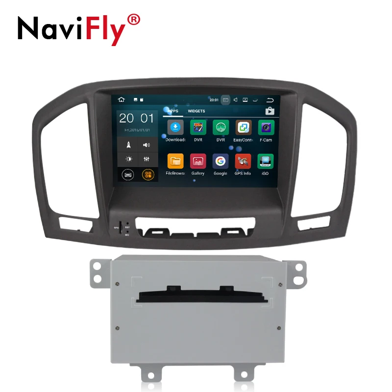 

NaviFly PX3 RK3326 android 8.1 Car multimedia Player Navigation GPS DVD for Opel Vauxhall Insignia CD300 CD400 2009-2012