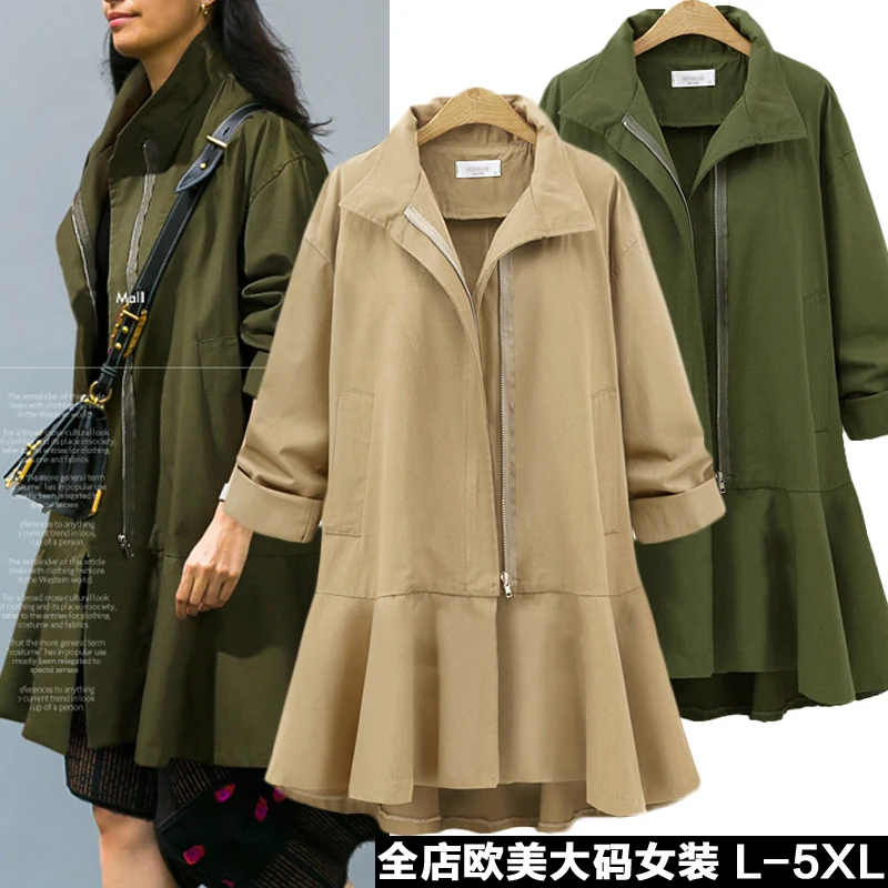

2019 spring and autumn new arrival women's fashion coat