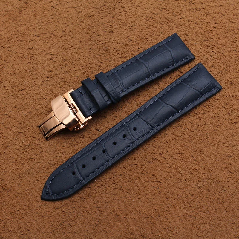 High quality dark blue Watchbands 20mm Watch Band Straps Bracelets