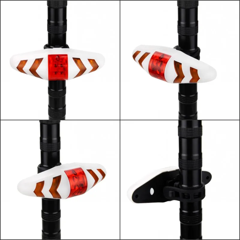 Top Smart Bicycle Rear Light Wireless Remote Control Bike Turning Light Safety Taillight Cycling Seat Warning Lights Tail Lamp 9