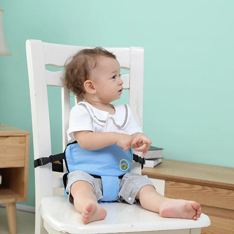 Portable Baby Chair Seat Belt Dining Feeding Chair Safety Belt Children