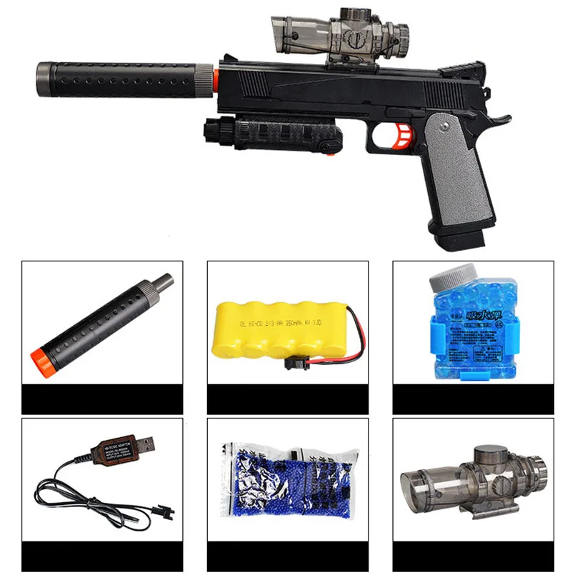 

Electronic Airsoft Pistol Water Bullet Gun Toy For Boys CS Outdoor Games Orbeez Soft Paintball Shooting Sniper Rifle Pistol Toys