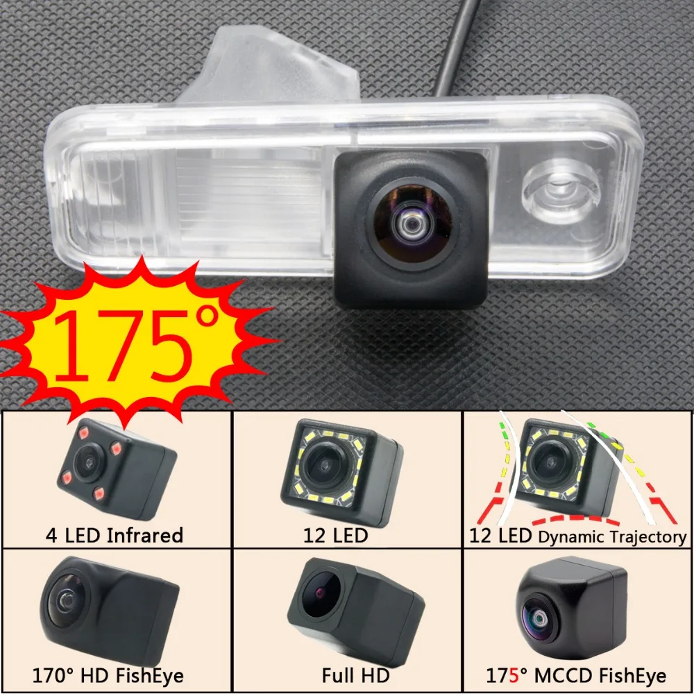 175 градусов 1080P рыбий глаз задний вид автомобиля камера для hyundai Santa Fe SantaFe IX45 XL 2013 Парковка монитор