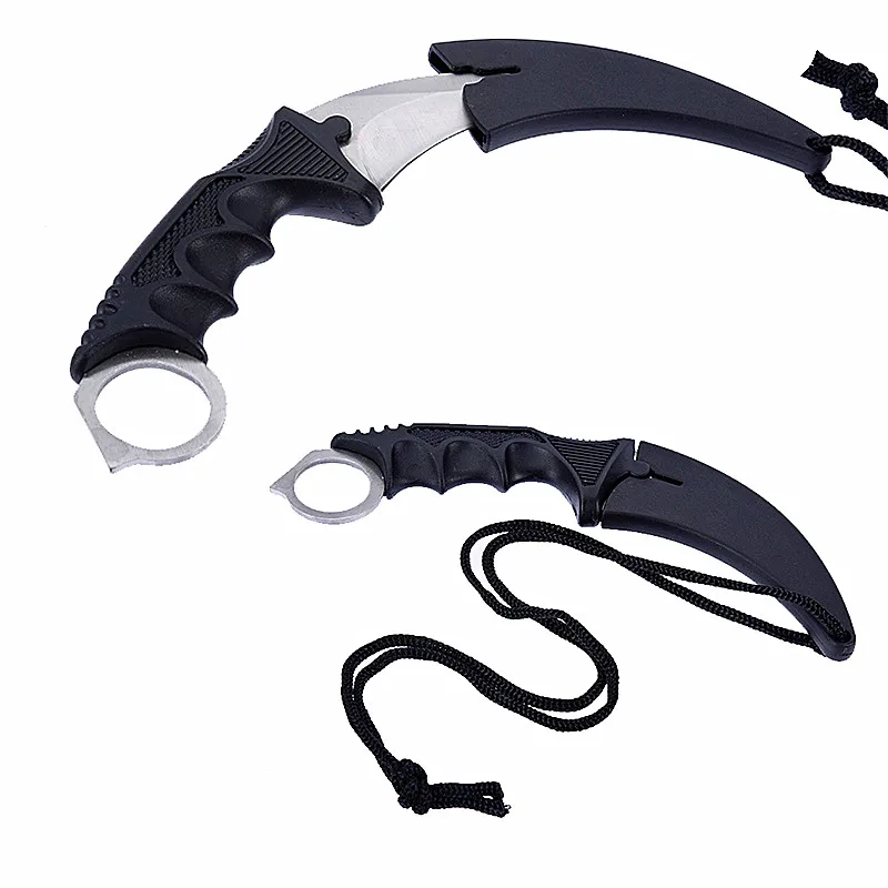 Vastar охотничий нож CS GO Тактический коготь Шейный нож для походов на открытом воздухе Самозащита для охоты инструменты для выживания нож