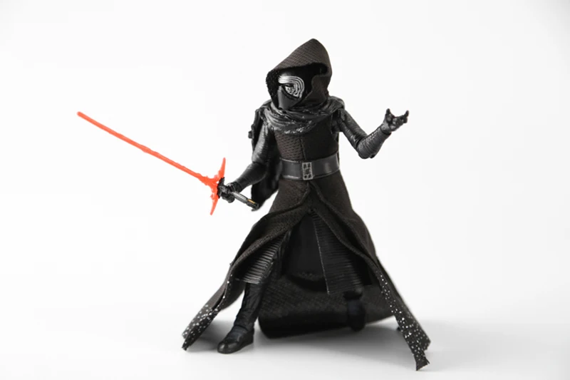 Звездные войны 7 La Forza Risveglia La Serie Nera Kylo Ren Starkiller база экшен-фигурка из ПВХ Da Collezione модель игрушки