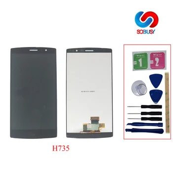 

For LG G4 mini G4 Beat G4S H735 H735TR H735T LCD Display for LG H736 H736P H734 H731 H735DS Touch Screen Assembly With Frame
