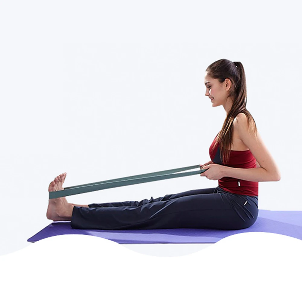 Йога упражнения полосы Фитнес Сопротивление мощность резиновые ленты, эластичный для активного отдыха и спорта веревка