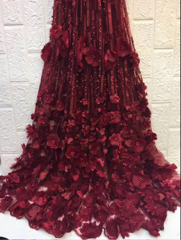 

beautiful Cyndi-12.1108 Nigerian fabric for party dress new African embroidered lace fabric