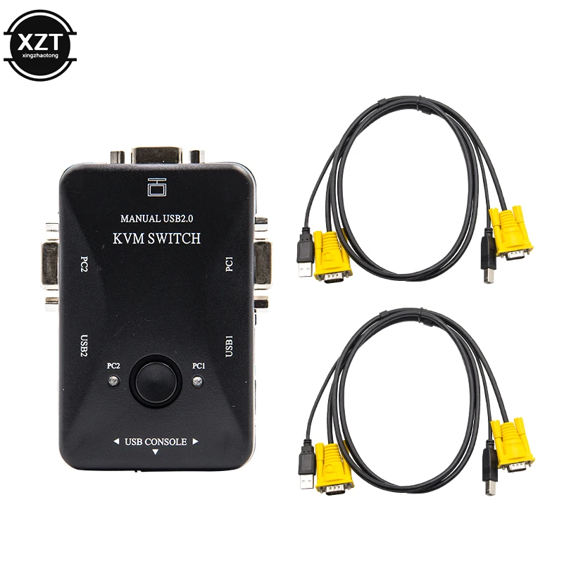 Aliexpress.com : Buy 2 Port USB 2.0 KVM Switch Vga SVGA