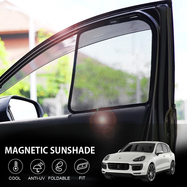 Fits Porsche Cayenne sunshade custom fit car sunshade mesh