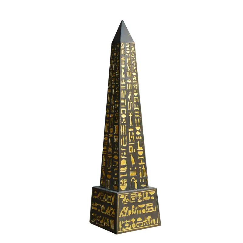 

Egyptian monument home decoration ornaments home jewelry crafts decorations ancient Egyptian obelisk display