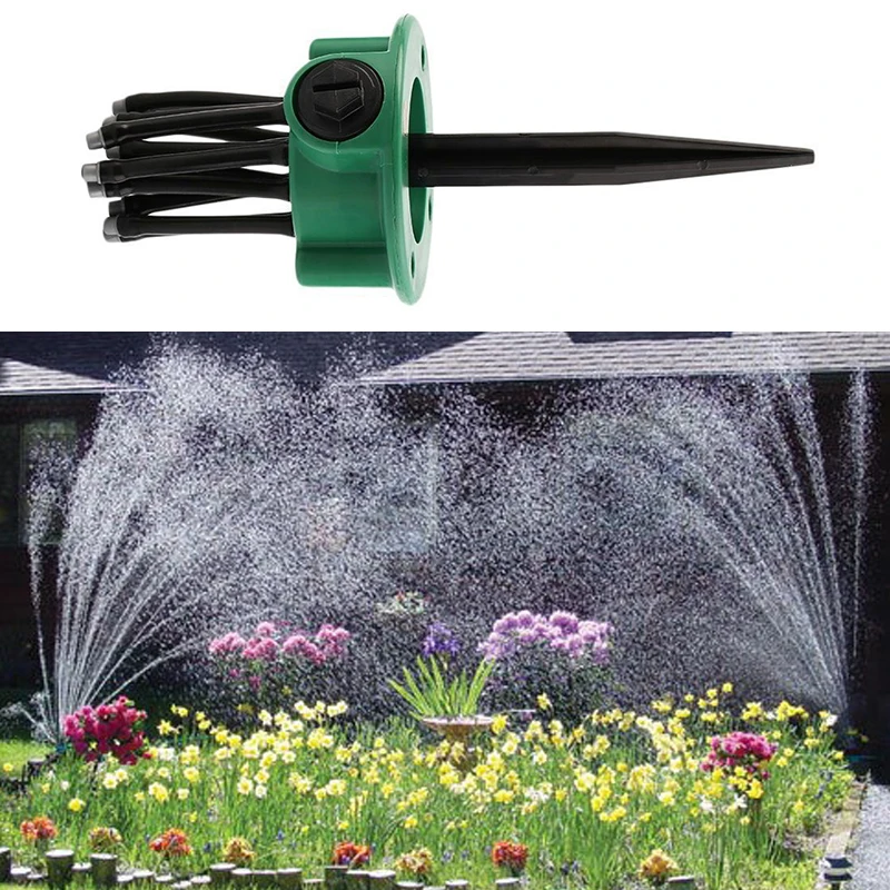 New Water Hose Head Practical Garden Flexible Sprinkler Auto Durable