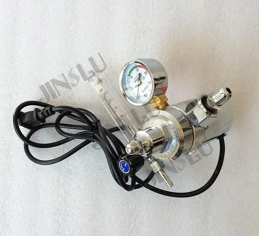 

Free shipping 220V CO2 Gas Regulator for CO2 welding and MIG Welding Machine