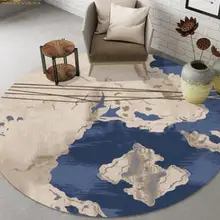 Нордический Современный короткий плюшевый мир карта коврик геометрический узор ковер подушка для стула ковер Алмазный Стиль Коврик пол коврик