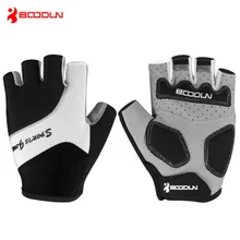 Велосипедные перчатки BOODUN перчатки без пальцев Для мужчин Для женщин ударопрочные перчатки для велосипедиста летняя дышащая одежда MTB для велосипедистов перчатки спорт, фитнес, тренажерный зал перчатки