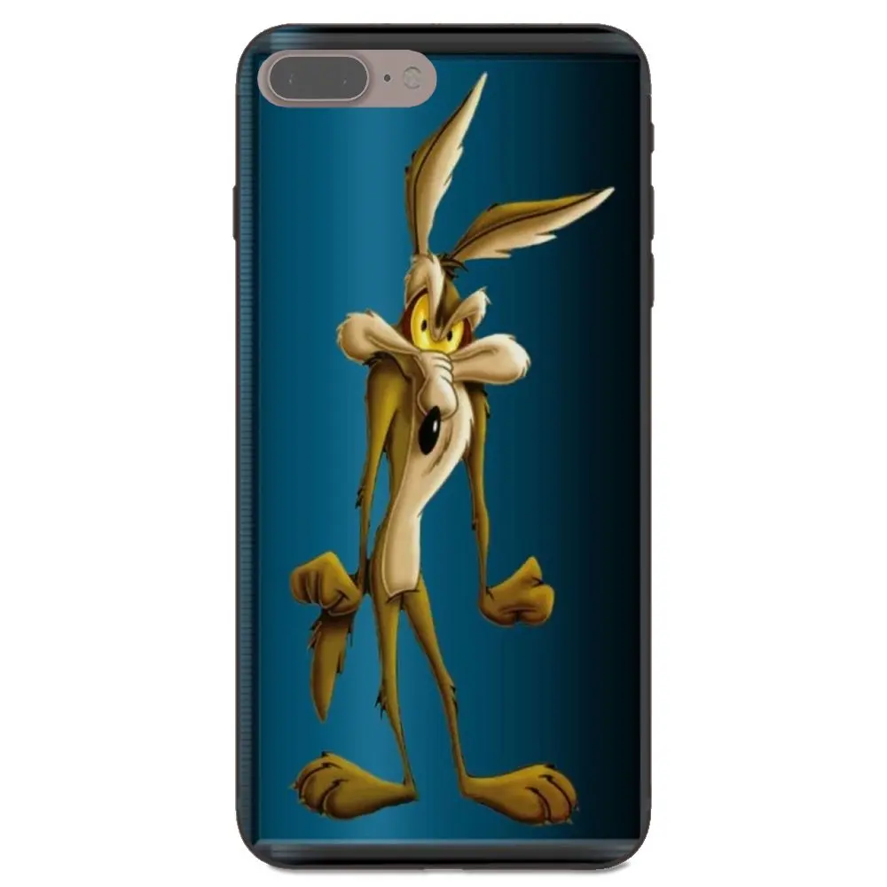 Милые Веселые Мультяшные мелодии Looney Coyote Diy красочный рисунок TPU для Samsung Galaxy A3 A5 A6