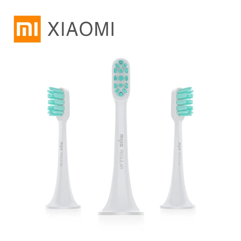 

Original Xiaomi Mijia Sonic Electric Toothbrush Heads 3PCS White Smart Toothbrush Head Mini And Clean Sonic Electric Toothbrush