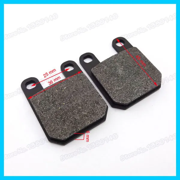 Pit Dirt Bike Disk Brake Pads Steel For 110cc 125cc 160cc SDG SSR