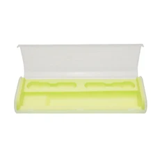 PP+ силиконовый портативный держатель для зубных щеток, Дорожный Чехол для хранения, коробка, аксессуары с силиконовым внутренним лотком