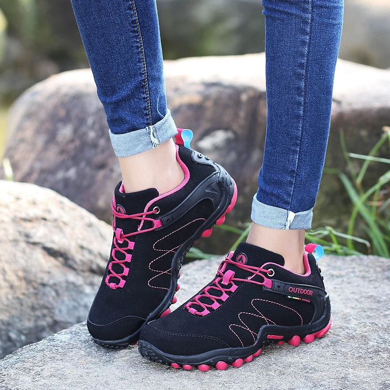 Мужские и женские альпинистские горные Нескользящие походные ботинки износостойкие спортивные кроссовки Уличная обувь для путешествий треккинговые ботинки