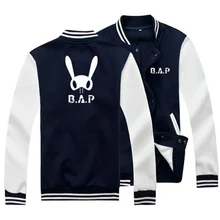 KPOP Бат раздетых мужчины женщины бейсболки KPOP b. a. P Корея на осень-зиму свитер с капюшоном капюшон кролик голову костюм куртка верхняя одежда