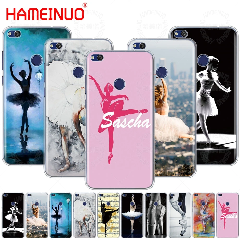 

HAMEINUO Ballet Dance Girl Ballerina slippers Cover phone Case for huawei Ascend P7 P8 P9 P10 P20 lite plus pro G9 G8 G7 2017