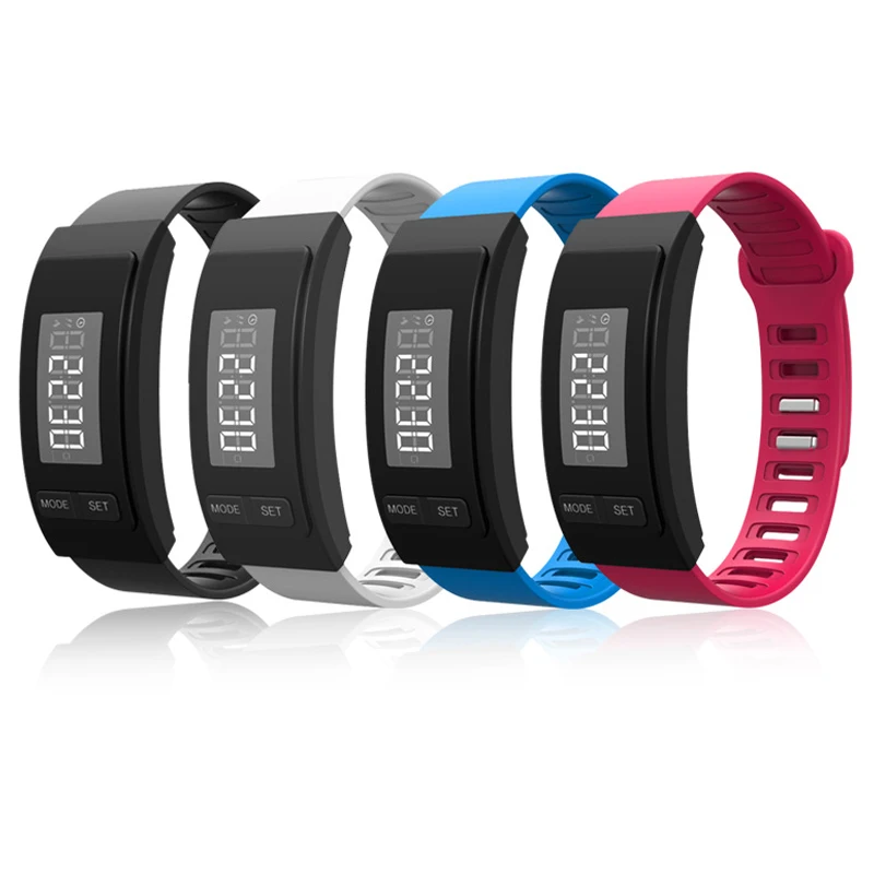 

Pedometer Smart Sports Bracelet Watch Path Time Show Sports Calories Distance Record Health Monitor Electronic SmartBand