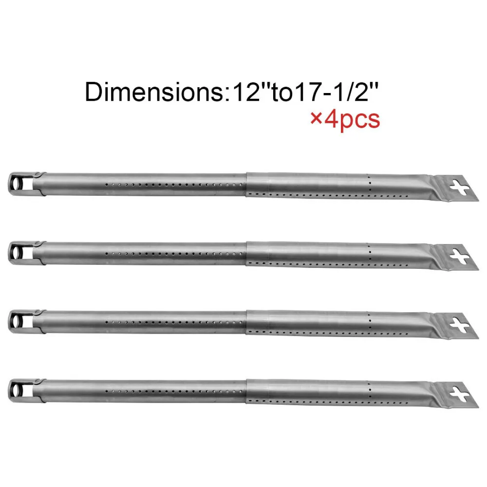 Adjustable BBQ Stainless Steel Gas Grill Burner Replacement for Most