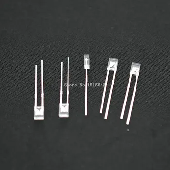 

100PCS/LOT 2X3X4 Square LED Transparent Blue light-emitting diode 2*3*4mm LED Diode Water Clear Blue