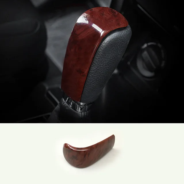 

For Toyota Land Cruiser Prado J150 150 2010-2018 Front Door shook hand Interior Gear Shift head Cover Trim Car Accessories 1pcs
