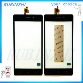 

RUBINZHI Phone Touchscreen For beeline fast 2 Touch Screen Digitizer Touch Screen Panel Sensor Lens Glass Replacement +tape