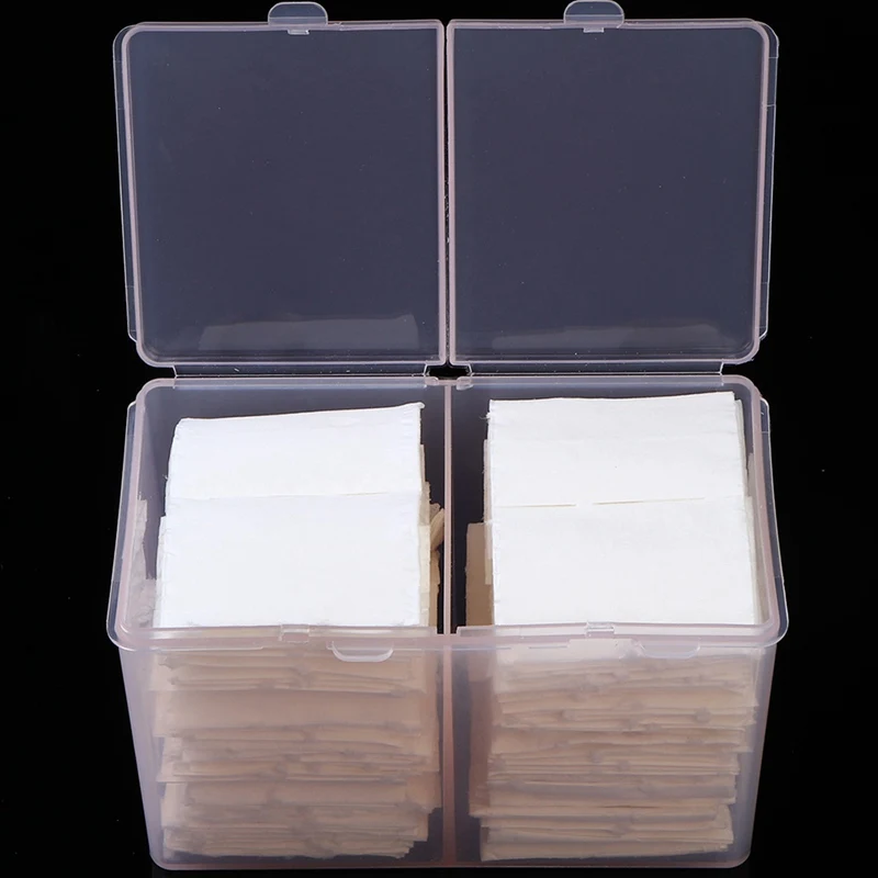 

1pc Nail Art Container Wipes Cotton Storage Box Rhinestones Tools Nail Brushes Pens Files Display Case Organizer Holder
