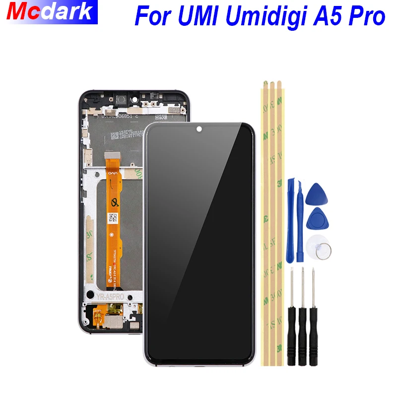 Mcdark для UMI Umidigi A5 Pro ЖК-дисплей Дисплей и кодирующий преобразователь сенсорного