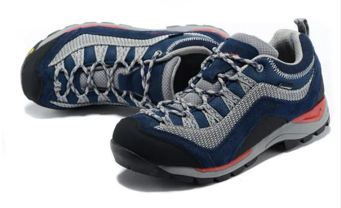 

Men outdoor walking shoes mens steel toe head genuine leather breathable Piercing-proof Antistatic Insulating working sneakers