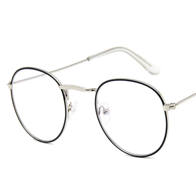 LeonLion, зеркальные металлические солнцезащитные очки для женщин, винтажные, брендовые, дизайнерские, плоские, круглые, UV400, уличные, Beat Oculos De Sol Gafas - Цвет линз: Silver Black