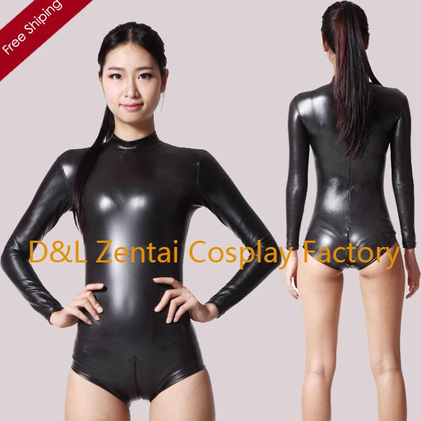 Online Buy Wholesale shiny metallic leotard from China