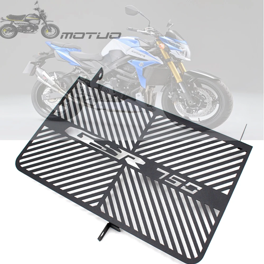 

free delivery Stainless Steel RADIATOR GUARD COVER Grill Protector Fit For SUZUKI 2011-2012-2013-2014-2015 GSR 750 GSR750