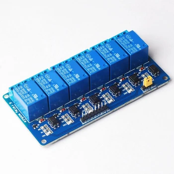 

5V 6 Channel Relay Module with light coupling for PIC ARM DSP AVR Raspberry Pi