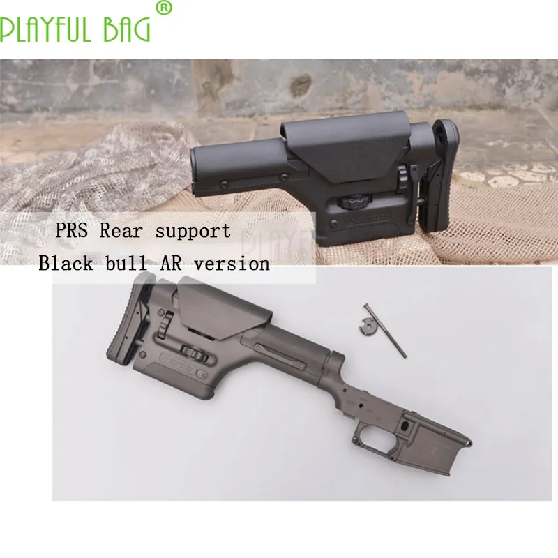 US $128.34 PB playful bag new product black cow AR nylon casing PRS telescopic tail bracket back fitting water bullet gun accessories M29