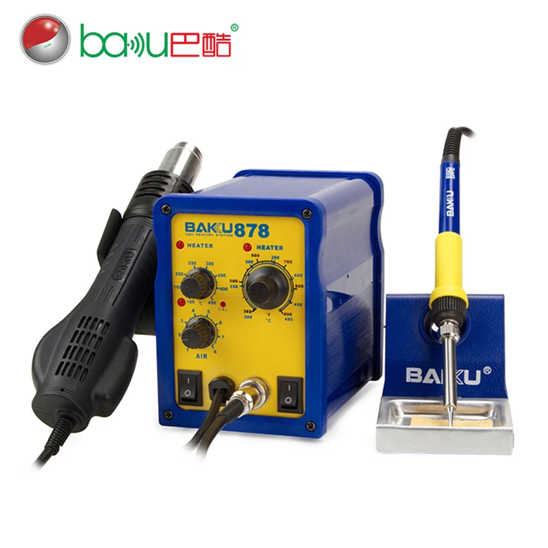 

BK-878 400W LED Digital Display Bga Rework Station 2 in 1 Hot Air Soldering Station