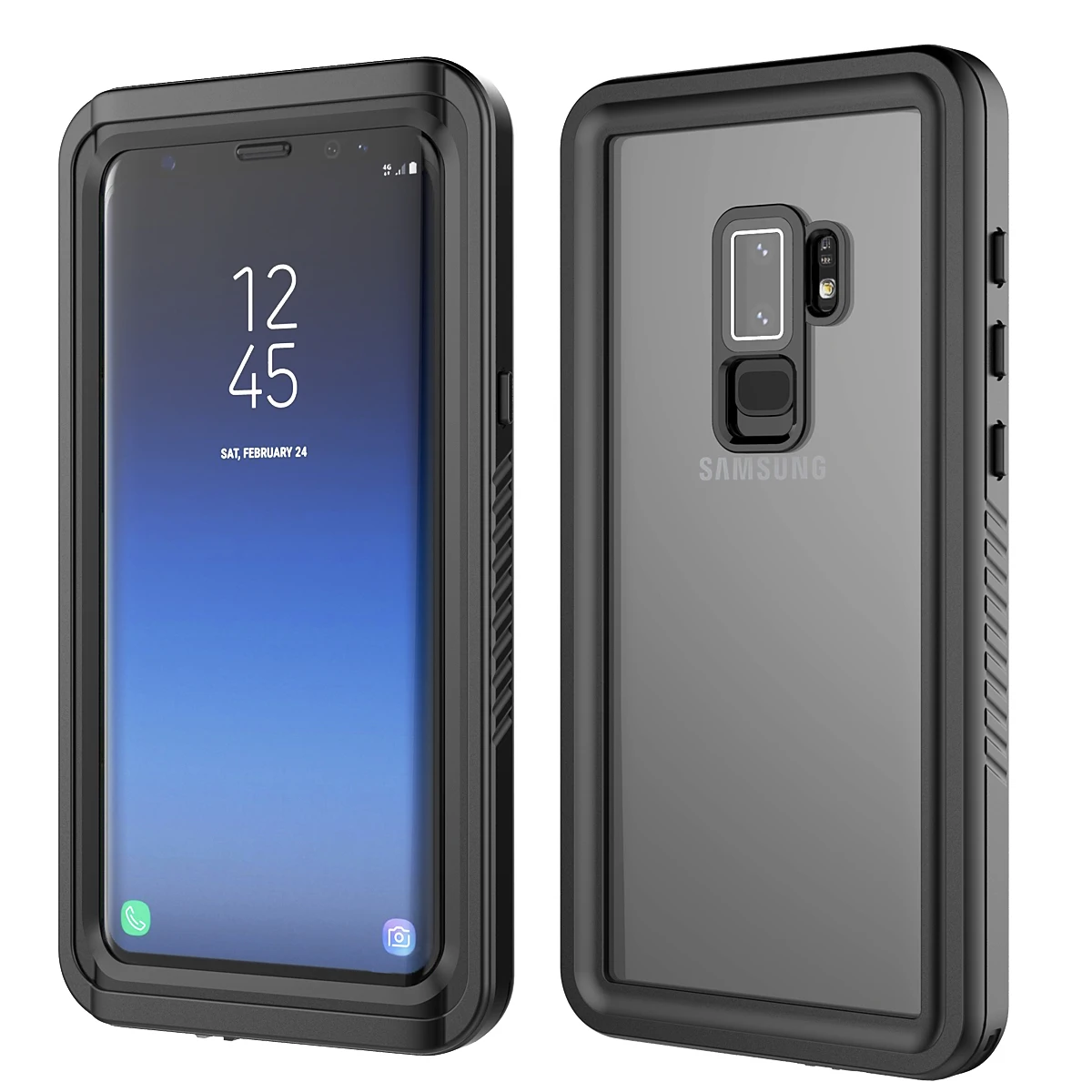 

For Samsung Galaxy S9 Plus Waterproof Case IP68 Full Protection Dustproof Shockproof Cover for Samsung S9 plus Case Underwater