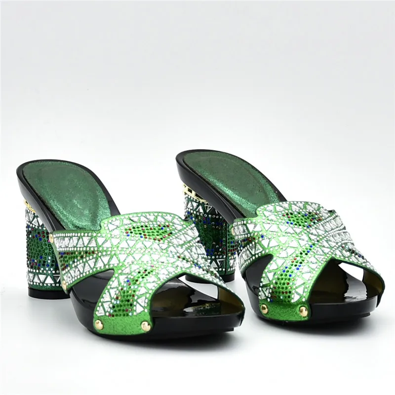 argent Décoré À fuchsia Ciel Sacs Italien Les Pu Assortir Strass Ensemble Femmes Sac Chaussures or Avec Nigérianes Et Pour vert Correspondre qCfzR