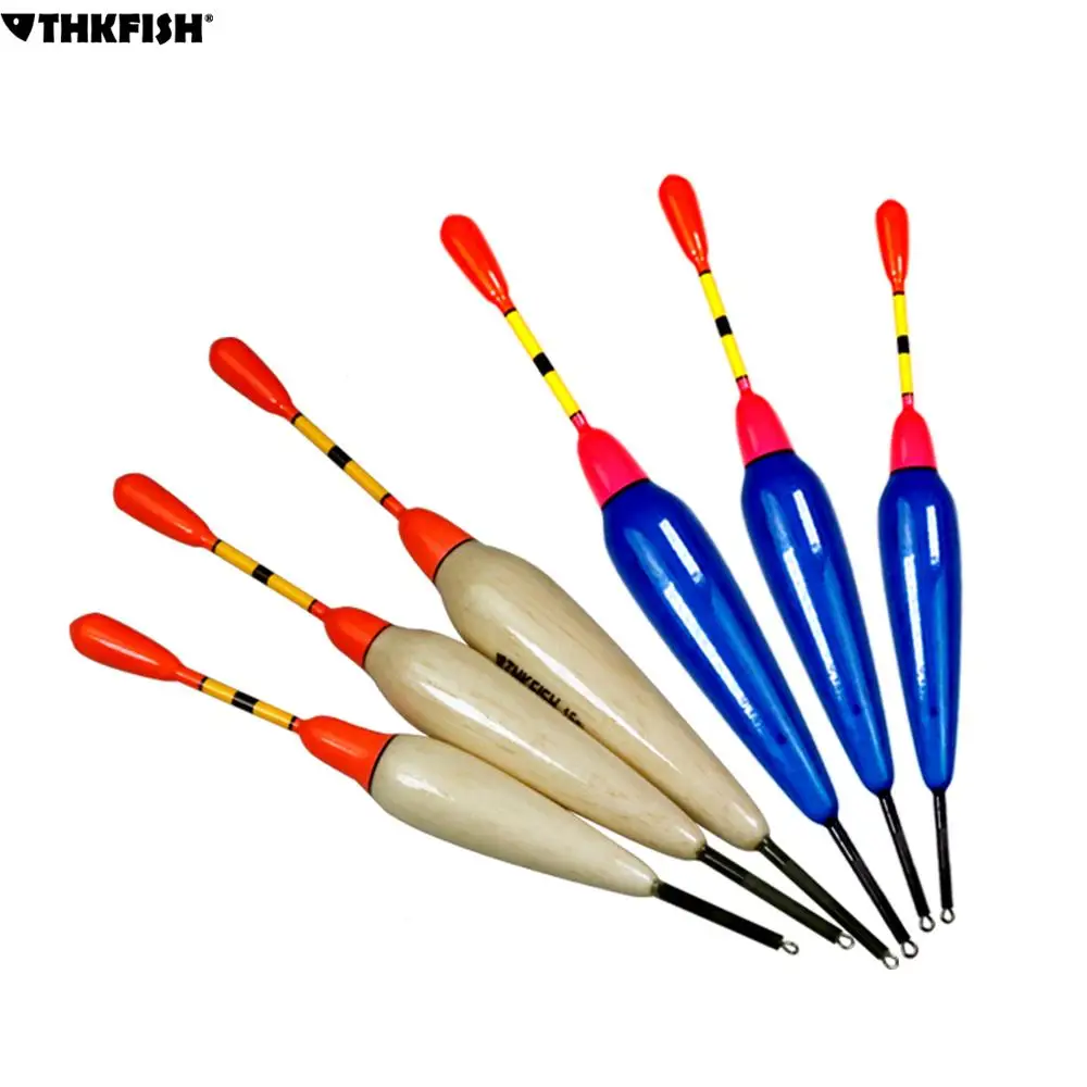 

2 pieces Slip Fishing Float Bobbers 5g 10g 15g Balsa Wood Slip Bobber Rigs Freshwater Saltwater Fishing Bobbers