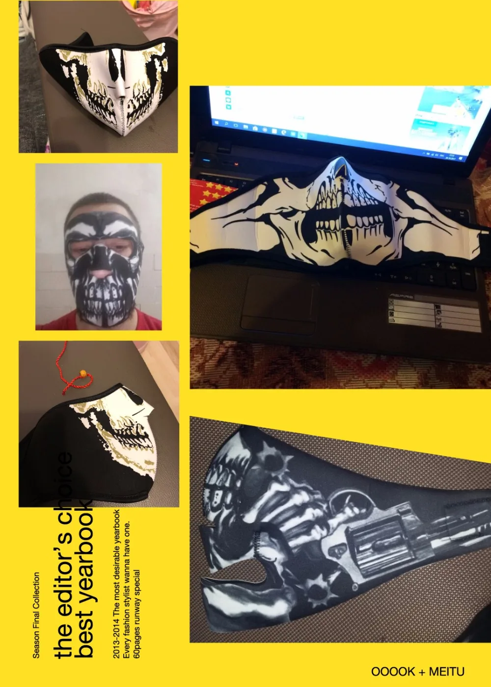 Маска для езды на велосипеде с изображением города призрака Человека-паука, маска для охоты, велосипеда, велосипедная защитная маска для мужчин, тренировочная маска M113