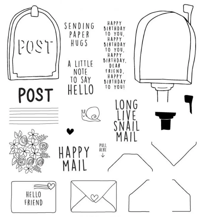 

post Transparent Clear Stamps for DIY Scrapbooking/Card Making/Kids Christmas Fun Decoration Supplies