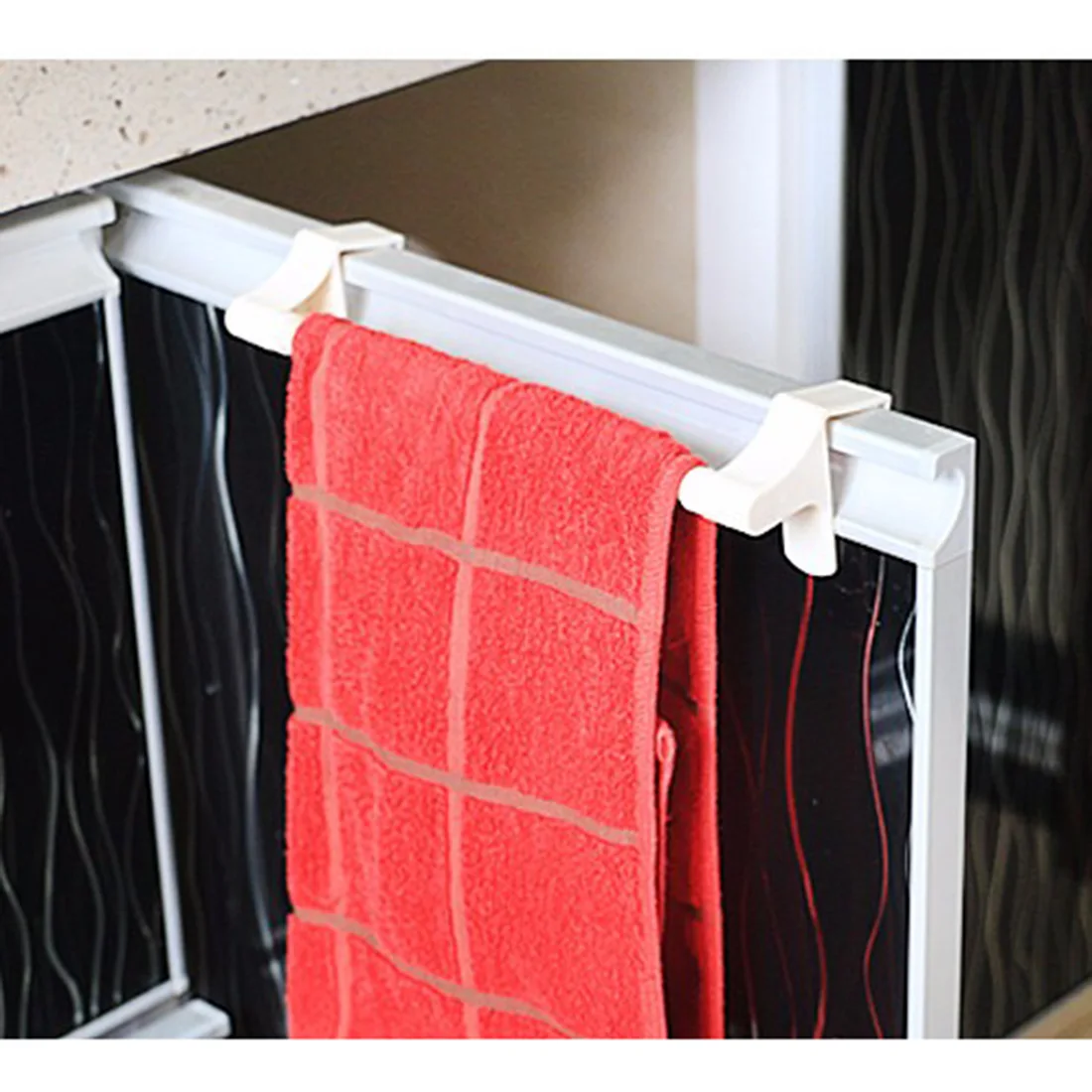 Кухонная стойка для хранения бумаги держатель для полотенец рулон ткани вешалка под шкаф кухонная вешалка для полотенец для ванной комнаты вешалка для полотенец